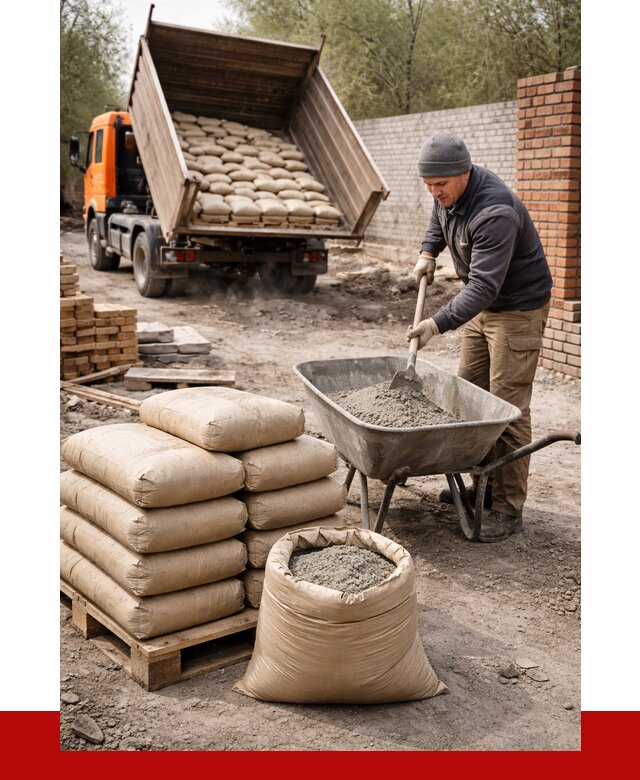 Купить сухую смесь для кладки в Каменске-Шахтинском от 1236 р. | ПРОНЕРУДКсш