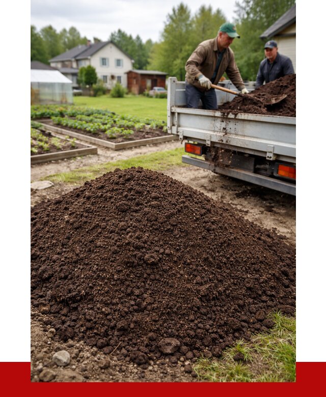 Плодородный грунт в Каменске-Шахтинском с доставкой от 4326 р. | ПРОНЕРУДКсш