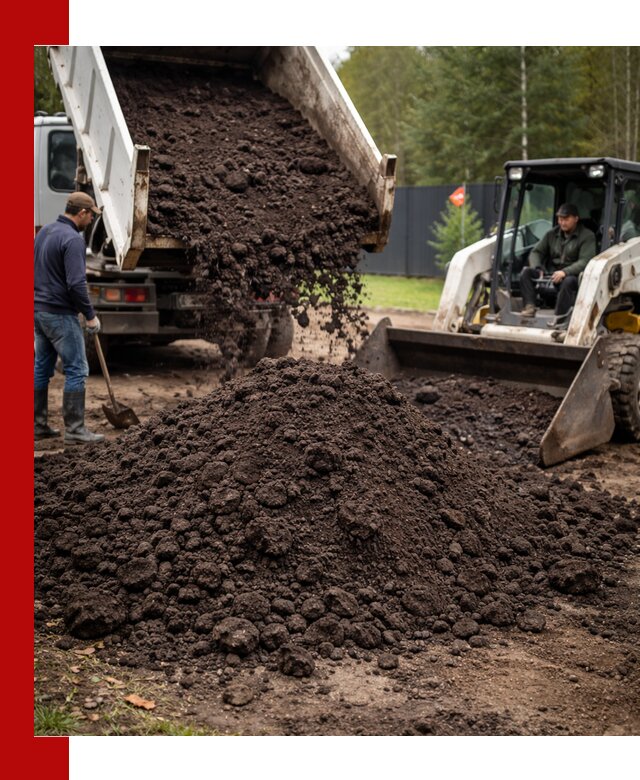Плодородный грунт с доставкой в Каменске-Шахтинском для садов и огородов