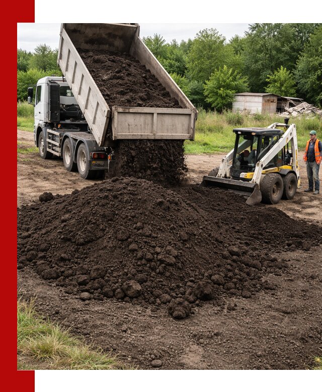 Поставка плодородной земли с доставкой самосвалом в Каменске-Шахтинском
