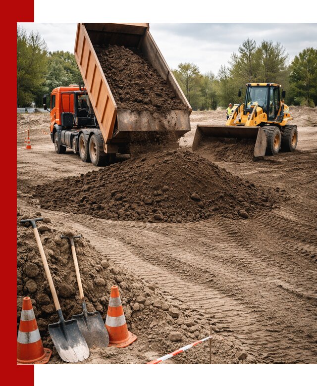 Поставка и доставка планировочного грунта в Каменске-Шахтинском