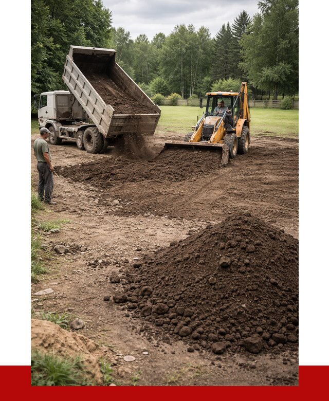 Грунт для выравнивания участка в Каменске-Шахтинском от 1236 р. | ПРОНЕРУДКсш