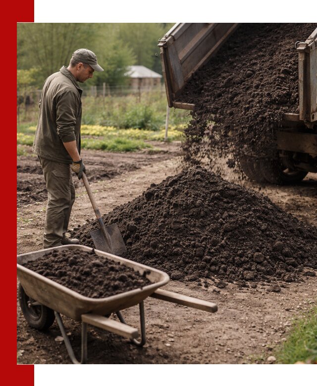 Доставка качественной земли для огорода в Каменске-Шахтинском