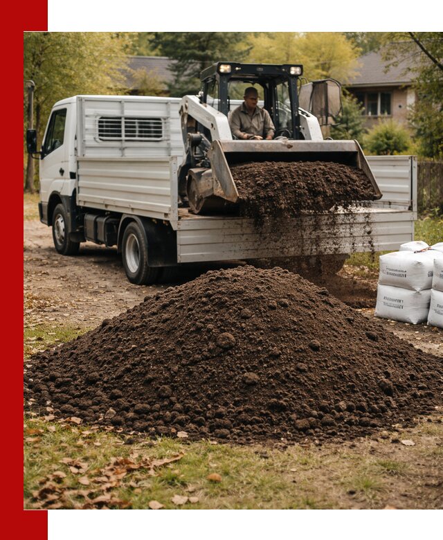 Доставка садовой земли в больших объёмах в Каменске-Шахтинском