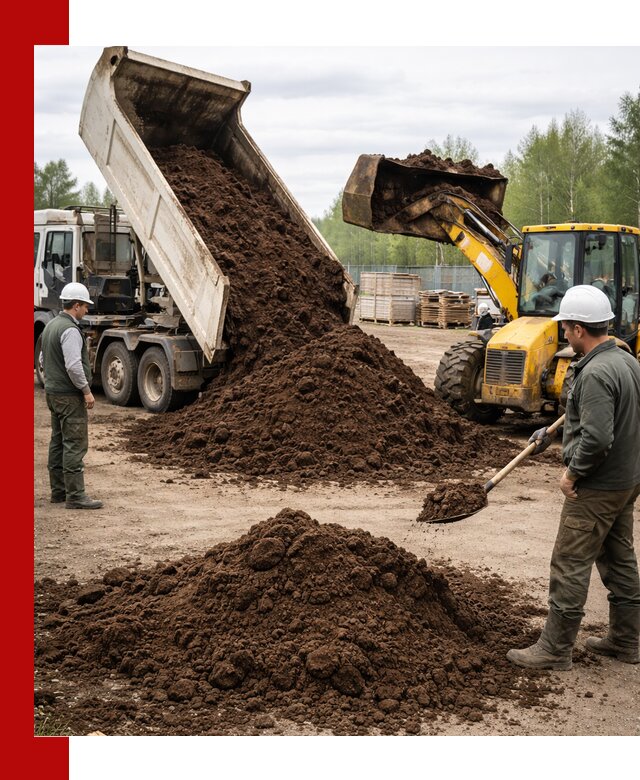 Доставка торфа оптом и в мешках в Каменске-Шахтинском