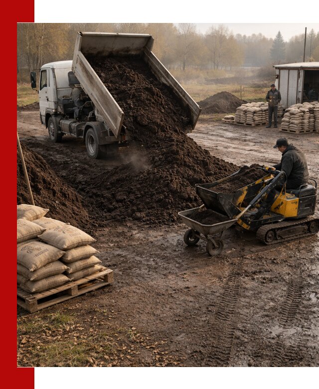 Кислый торф в доставке по выгодным ценам в Каменске-Шахтинском