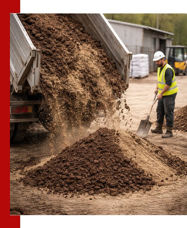 Доставка торфо-песчаной смеси в Каменске-Шахтинском для строительства и озеленения