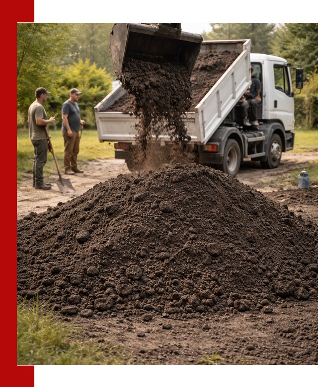 Доставка и продажа чернозема в Каменске-Шахтинском оптом и в розницу