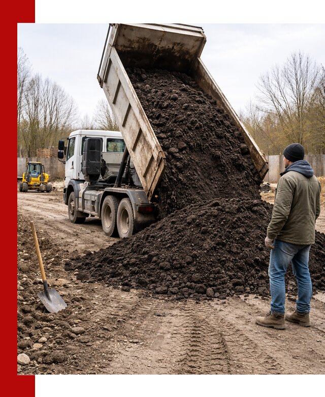Доставка чернозема навалом в Каменске-Шахтинском быстро и выгодно