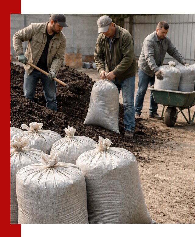 Купить чернозем в мешках с доставкой в Каменске-Шахтинском