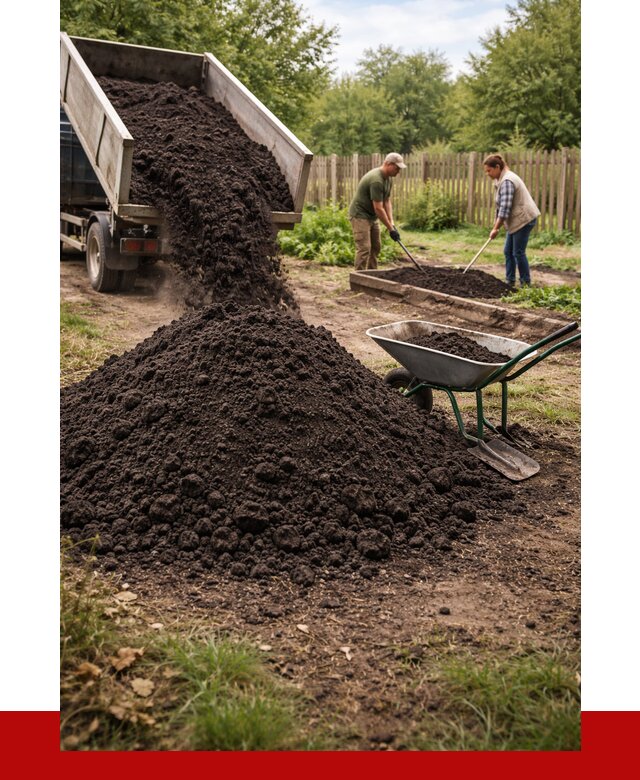 Купить чернозем для огорода в Каменске-Шахтинском от 2575 р. | ПРОНЕРУДКсш