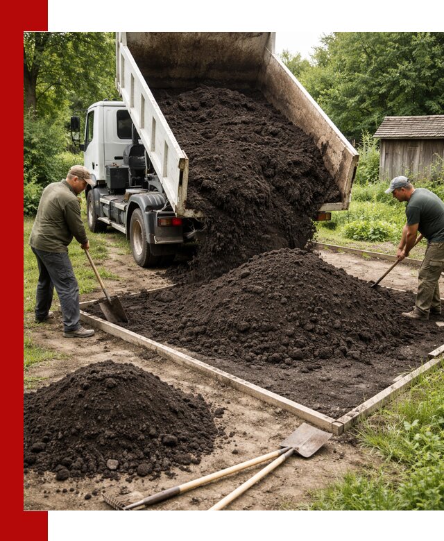 Купить чистый чернозем для огорода с доставкой в Каменске-Шахтинском