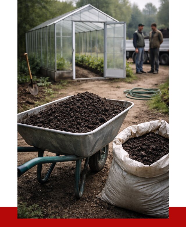 Чернозем для теплицы в Каменске-Шахтинском с доставкой от 1545 р. | ПРОНЕРУДКсш