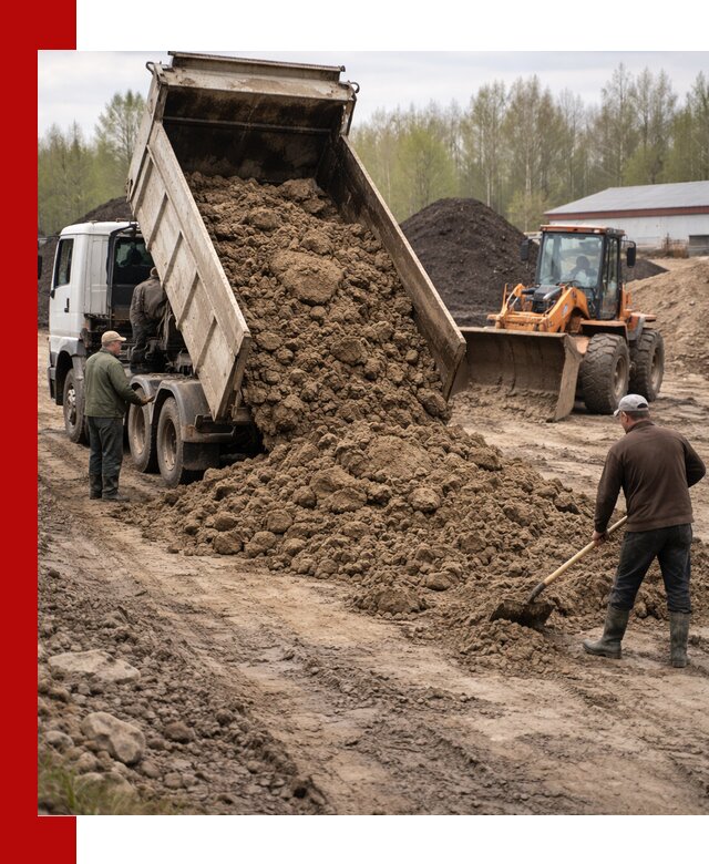 Доставка глин и суглинков в Каменске-Шахтинском оптом и вкрай