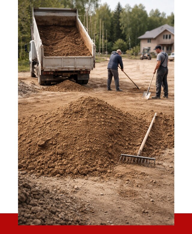 Суглинок для планировки в Каменске-Шахтинском с доставкой от 4326 р. | ПРОНЕРУДКсш