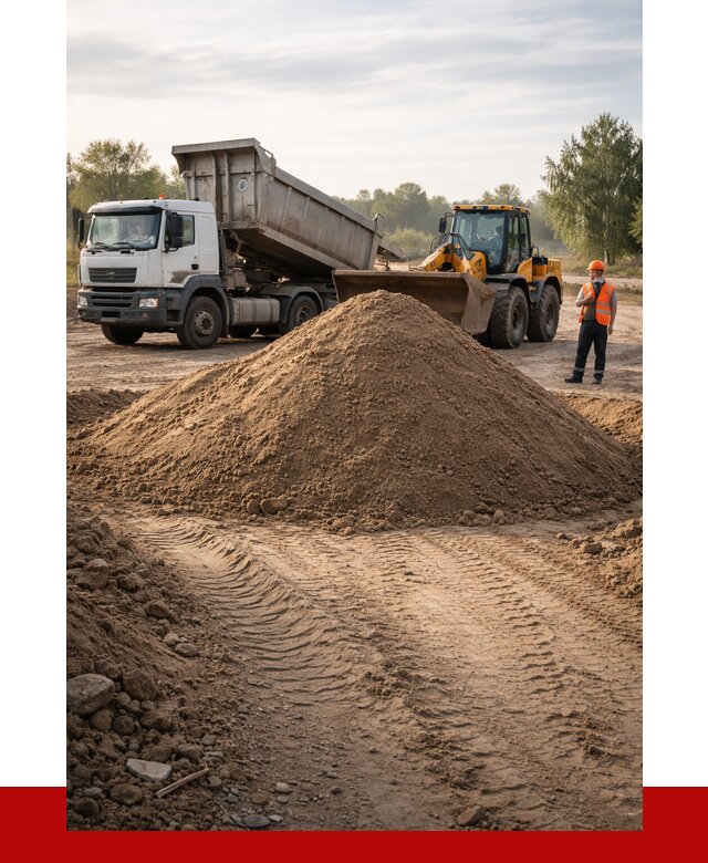 Купить песчаный грунт с доставкой в Каменске-Шахтинском от 4326 р. | ПРОНЕРУДКсш