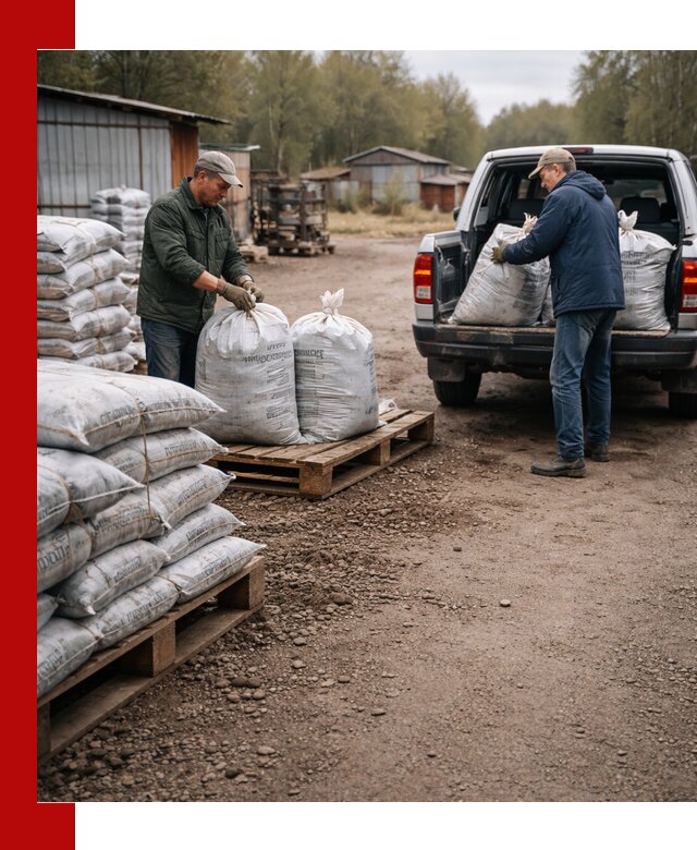 Купить конский навоз в мешках с доставкой в Каменске-Шахтинском