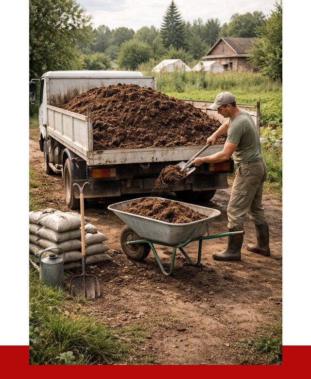 Купить коровий навоз с доставкой в Каменске-Шахтинском от 1854 р. | ПРОНЕРУДКсш