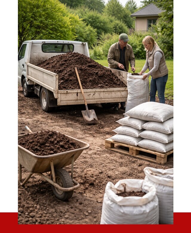 Перегной в мешках с доставкой в Каменске-Шахтинском от 2266 р. | ПРОНЕРУДКсш