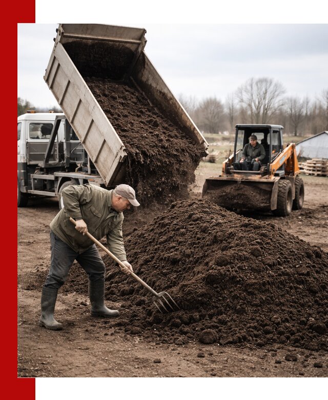 Доставка и продажа перегноя в Каменске-Шахтинском быстро и дешево