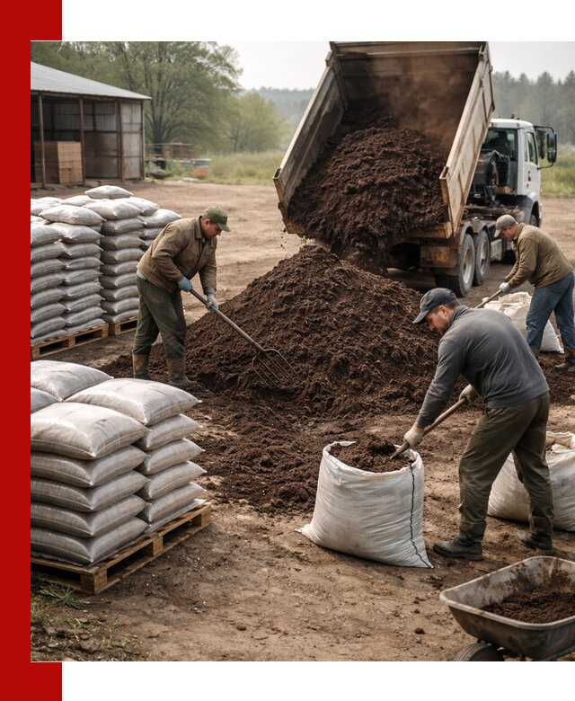 Доставка компоста оптом и в розницу в Каменске-Шахтинском