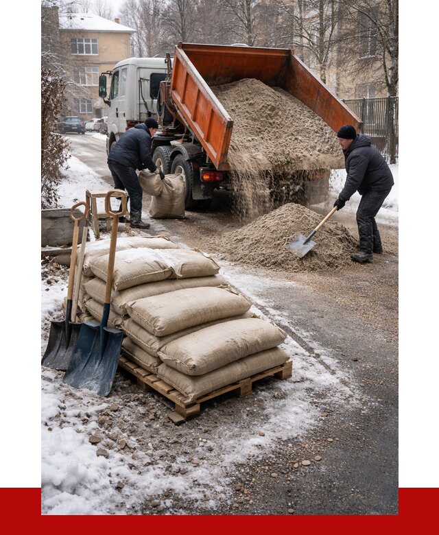 Противогололедные материалы оптом в Каменске-Шахтинском от 4326 р. | ПРОНЕРУДКсш