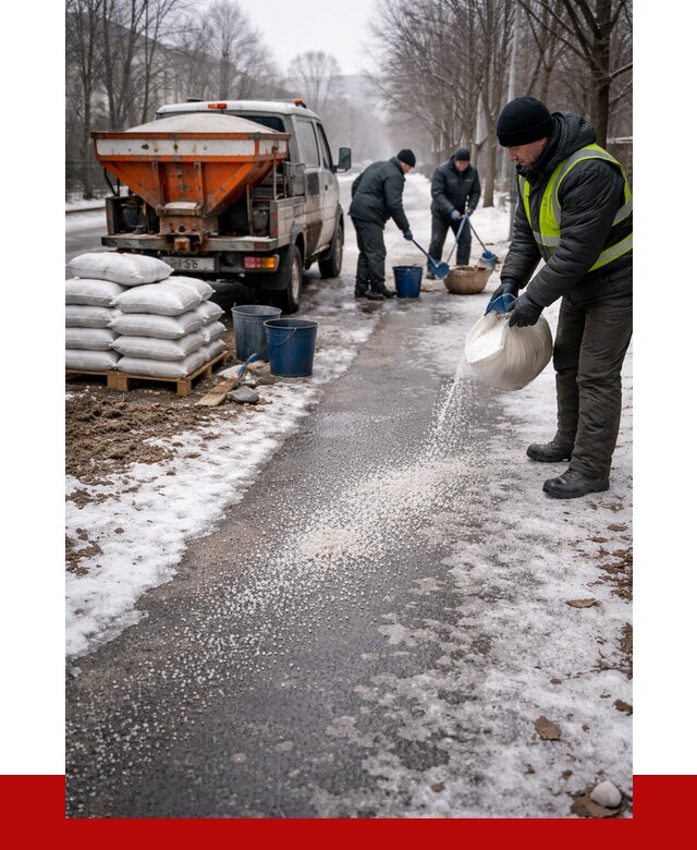 Реагент против гололеда в Каменске-Шахтинском с доставкой от 4635 р. | ПРОНЕРУДКсш
