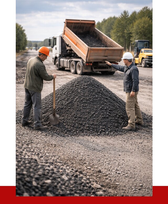 Купить асфальтовую крошку для дорог в Каменске-Шахтинском от 4326 р. | ПРОНЕРУДКсш