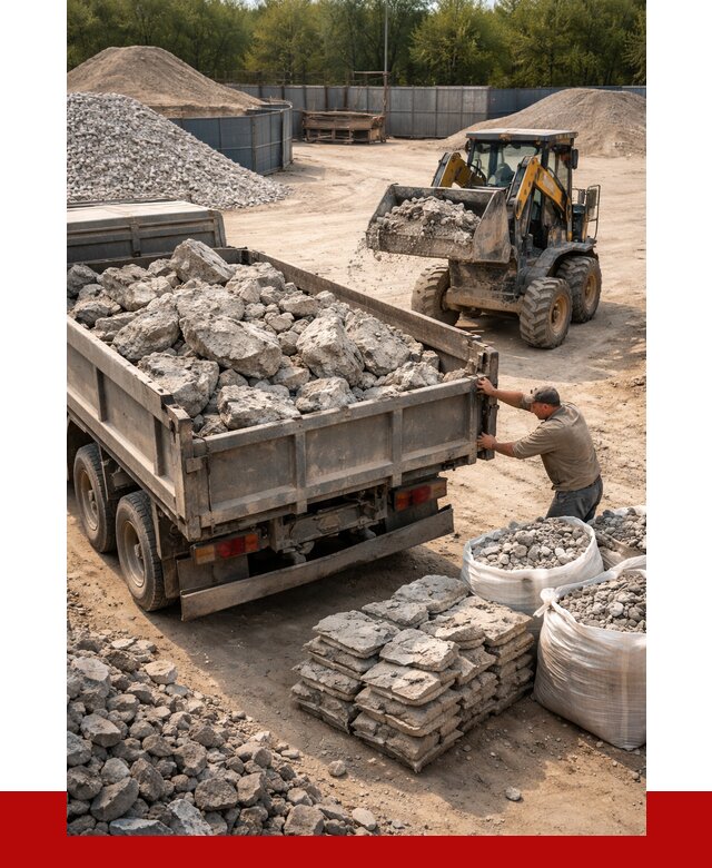 Купить бой бетона с доставкой в Каменске-Шахтинском от 4944 р. | ПРОНЕРУДКсш