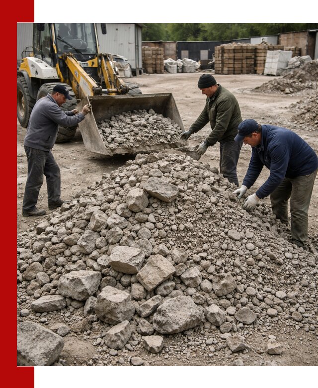 Демонтаж и вывоз бой бетона в Каменске-Шахтинском