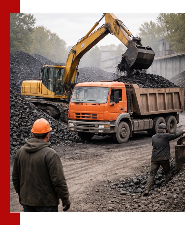 Доставка угля автотранспортом в Каменске-Шахтинском быстро и выгодно