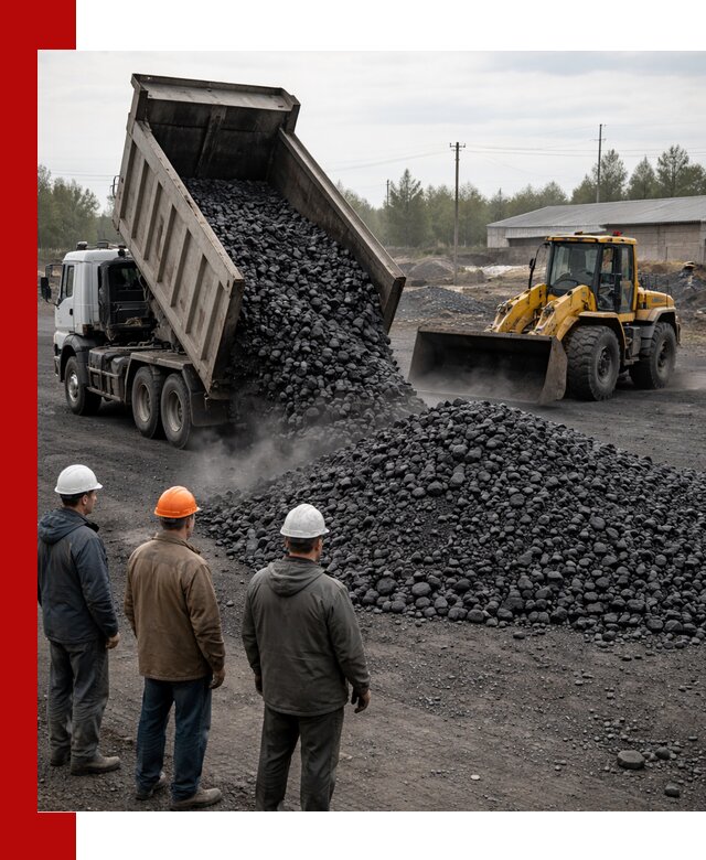 Доставка угля антрацита в Каменске-Шахтинском с самосвалами и погрузкой