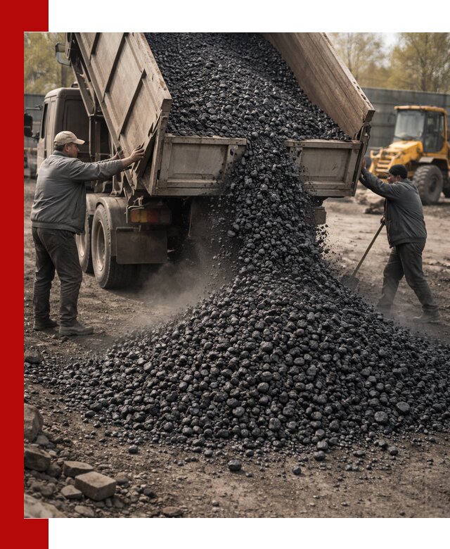 Доставка угля семечка самосвалами в Каменске-Шахтинском