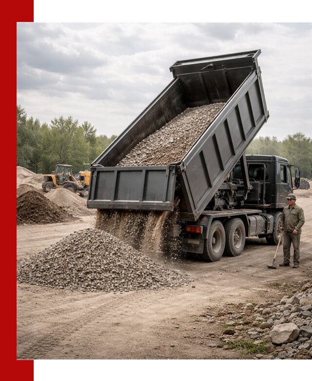 Доставка самосвалом 30 м3 по выгодным ценам в Каменске-Шахтинском