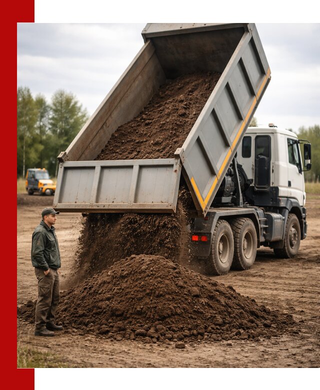 Аренда самосвала с водителем в Каменске-Шахтинском для сыпучих грузов и навоза
