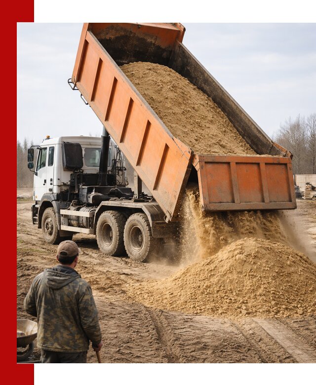 Аренда самосвала 20 тонн для перевозки грузов в Каменске-Шахтинском