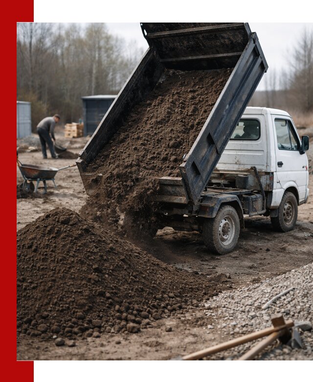 Аренда минисамосвала в Каменске-Шахтинском для доставки сыпучих материалов