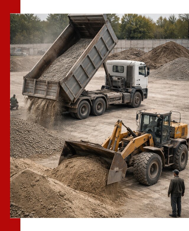 Перевозка сыпучих грузов самосвалами и бортовыми в Каменске-Шахтинском