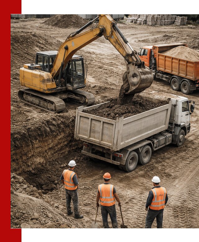 Разработка грунта для строительства и благоустройства в Каменске-Шахтинском