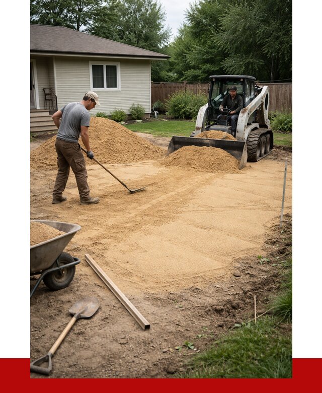 Отсыпка участка песком в Каменске-Шахтинском, от 2575 р., ПРОНЕРУДКсш