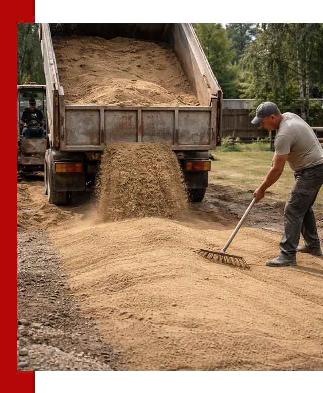 Отсыпка участка песком в Каменске-Шахтинском быстро и качественно