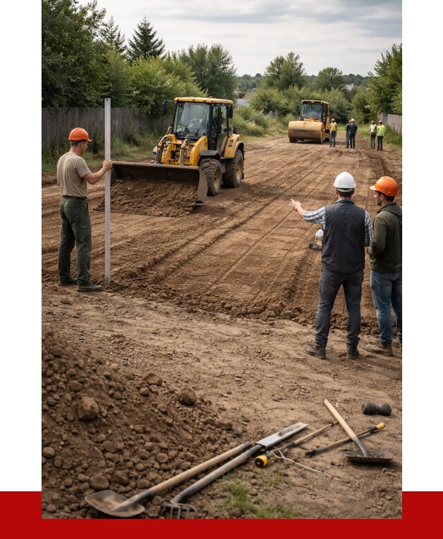 Планировка участка грунтом в Каменске-Шахтинском от 4635 р ПРОНЕРУДКсш